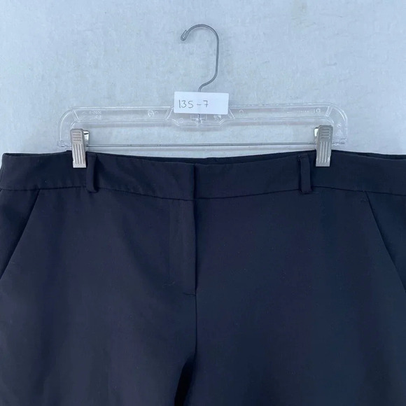 Apt. 9 Pants Women's Sz 18 Black Torie Capri Straight Leg High-Rise Stretch - Picture 11 of 11